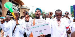 Doctors strike