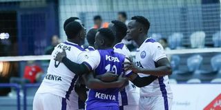 KPA players celebrate a point