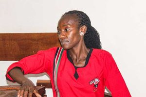 Kenyan Marathoner Lucy Wangui Kabuu