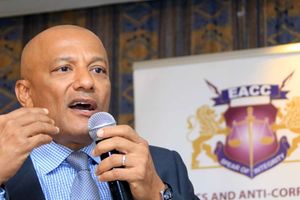 EACC chief executive officer Twalib Mbarak