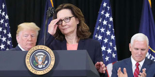 CIA director Gina Haspel 