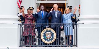  William Ruto and Joe Biden