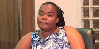 Faith Kanyaa during an interview at Nation Centre on May 16, 2024.