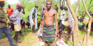 Pokot dung smearing