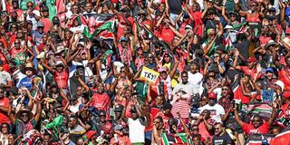 Kenya Sevens fans