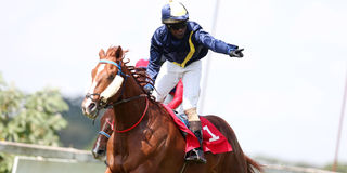 Jockey Michael Fundi 