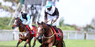 Jockey James Muhindi 