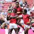 Kenya Sevens players 