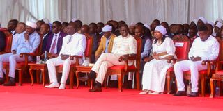 William Ruto and Rigathi Gachagua