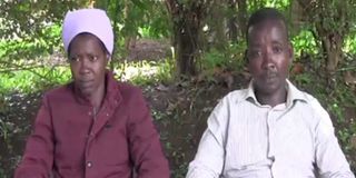 Peter Kirii and Esther Njeri