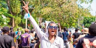 Protesters