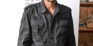 Samuel Ngahu, 21, Actor at Nakuru Players Theatre who is Spoken word artist in Nakuru City