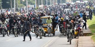 Protesters