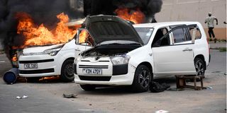 Anti-government protesters