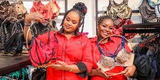 Millicent Kimuri and Faith Kemunto