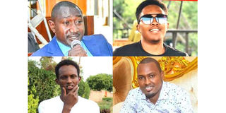 Stephen Kigathe, Lewis Ngunyi, Nura Abdi 