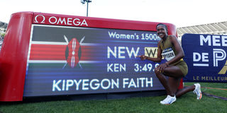 Faith Kipyegon 