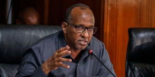 Defence Cabinet Secretary Aden Duale
