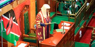 National Assembly speaker Moses Wetangula.