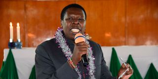 Former Water CS Eugene Wamalwa