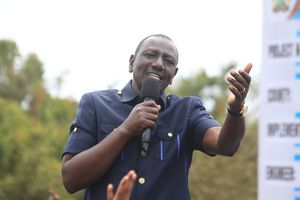 President William Ruto in Embu