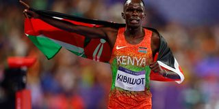 Abraham Kibiwot of Kenya 