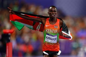Abraham Kibiwot of Kenya 