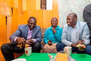 William Ruto and Rigathi Gachagua