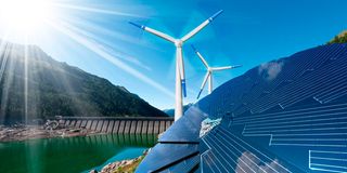 renewable energy plant