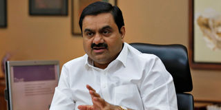 Indian billionaire Gautam Adani 