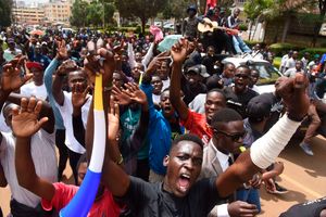 University students protest