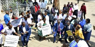 lecturers strike Technical University of Kenya