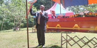 Michael Kimando Maina burial