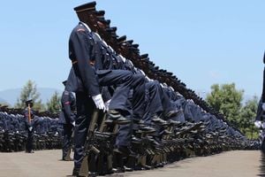 Police passing out parade