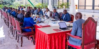 Ruto Cabinet meeting 