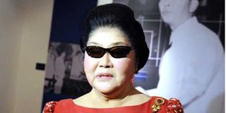 Imelda Marcos.