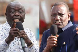 William Ruto and Rigathi Gachagua.