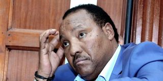 Former Kiambu governor Ferdinand Waititu.