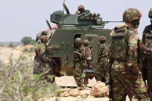 Kenya Defence Forces in Somalia.