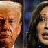 Donald Trump and Kamala Harris