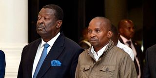 Musalia Mudavadi and Pof Kithure Kindiki