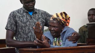 Elizabeth Chemweno, mother of murdered Kenyan-born Ugandan athlete Edward Benjamin Kiplagat