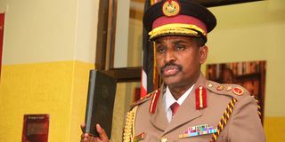 Deputy Inspector-General of Police (Administration Police) Noor Gabow