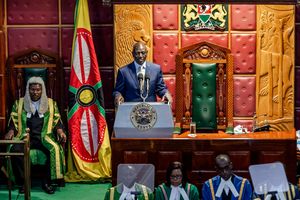 President William Ruto delivers the State of Nation address at Parliament 