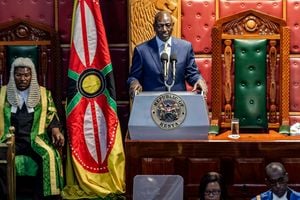 President William Ruto delivers the State of Nation address at Parliament 