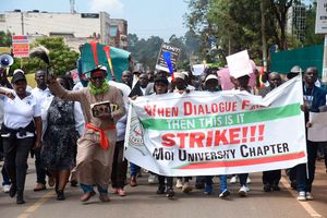 Lecturers strike