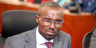 Water and Irrigation Cabinet Secretary Eric Mugaa