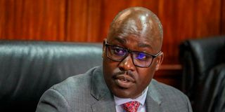 Foreign Affairs Principal Secretary Korir Sing’oei