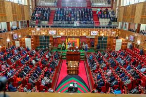 A joint sitting of the National Assembly and Senate.