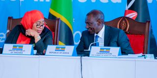 William Ruto and Samia Suluhu